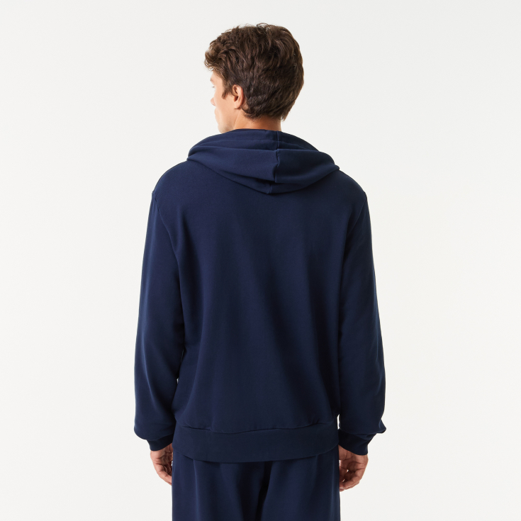 Мужская флисовая толстовка Lacoste на молнии Мужская флисовая толстовка Lacoste на молнии