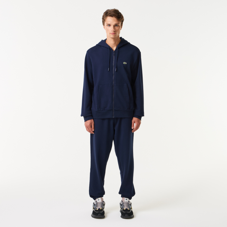 Мужская флисовая толстовка Lacoste на молнии Мужская флисовая толстовка Lacoste на молнии