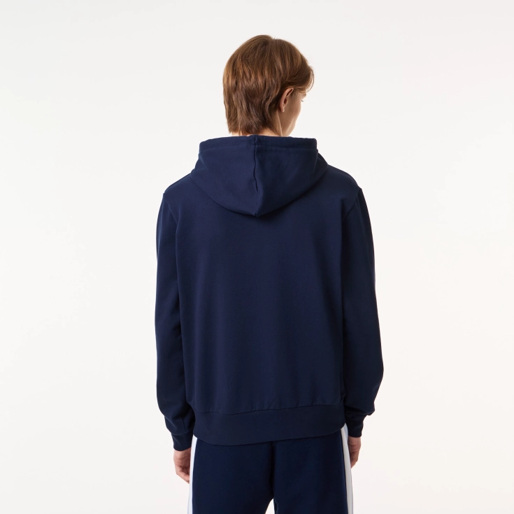 Мужская флисовая толстовка Lacoste на молнии Мужская флисовая толстовка Lacoste на молнии