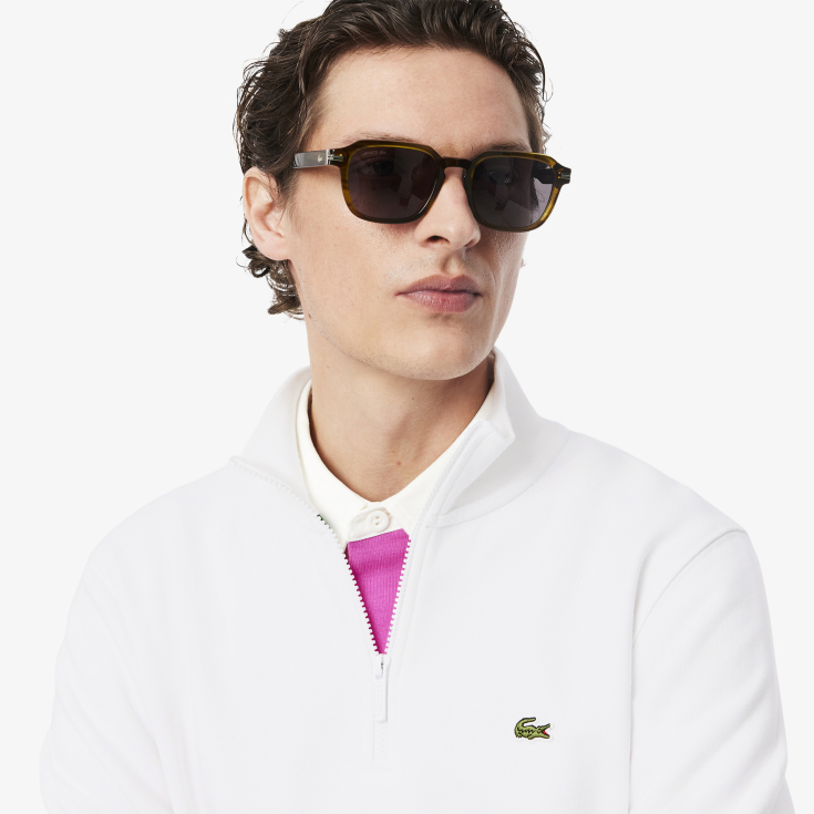 Мужская толстовка Lacoste из органического хлопка Мужская толстовка Lacoste из органического хлопка