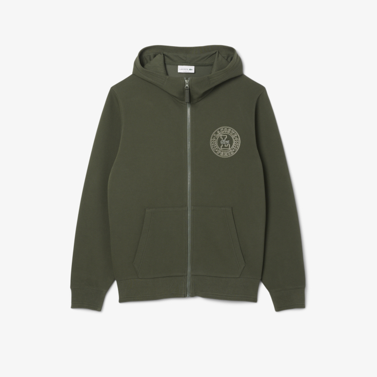 Мужская толстовка Lacoste из смеси органического хлопка Мужская толстовка Lacoste из смеси органического хлопка