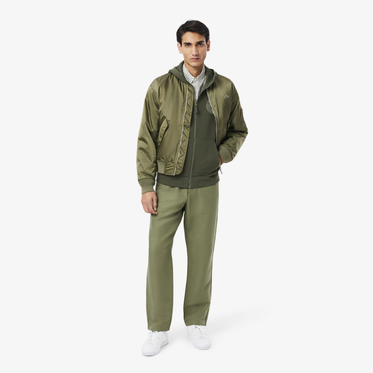 Мужская толстовка Lacoste из смеси органического хлопка Мужская толстовка Lacoste из смеси органического хлопка