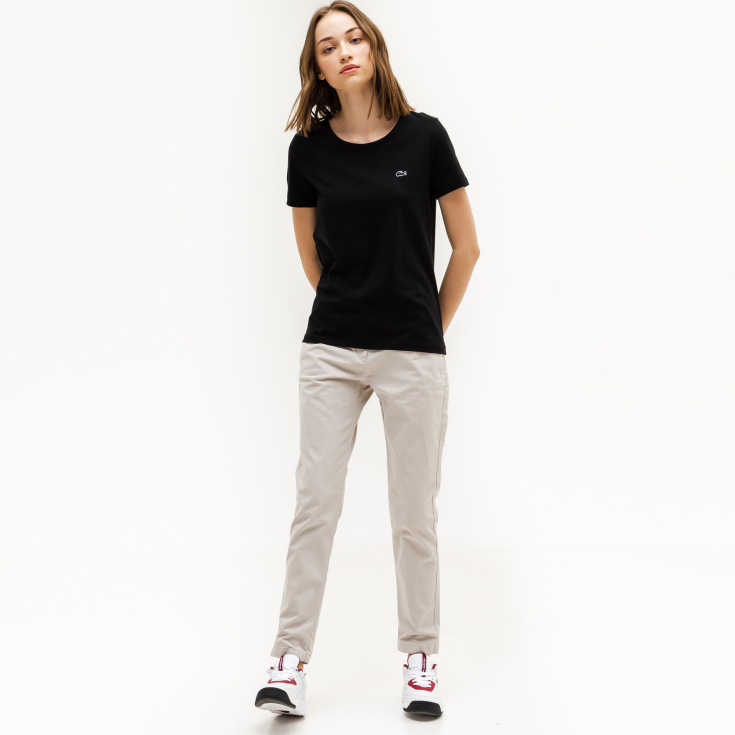 Женская футболка Lacoste Slim Fit Женская футболка Lacoste Slim Fit