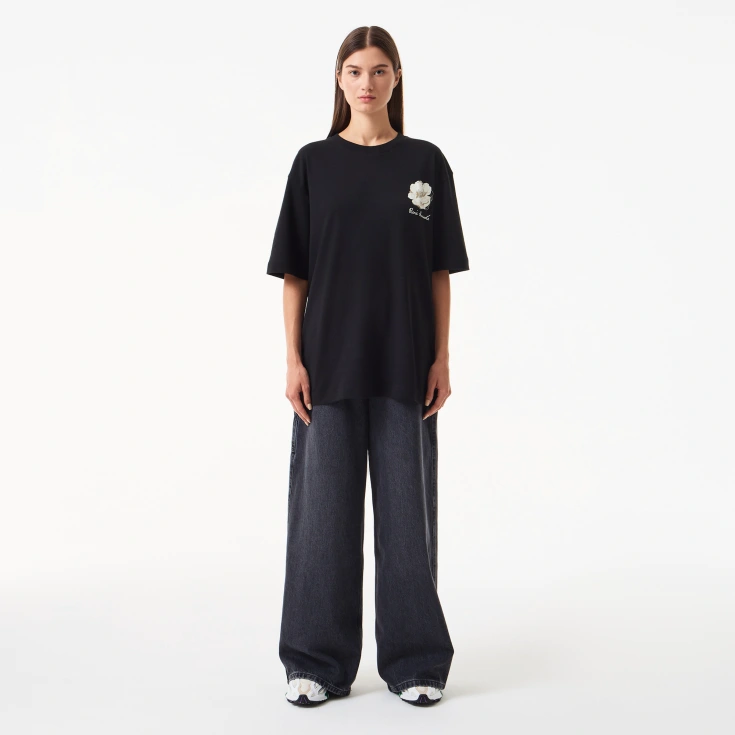 Женская футболка Lacoste из органического хлопка Женская футболка Lacoste из органического хлопка