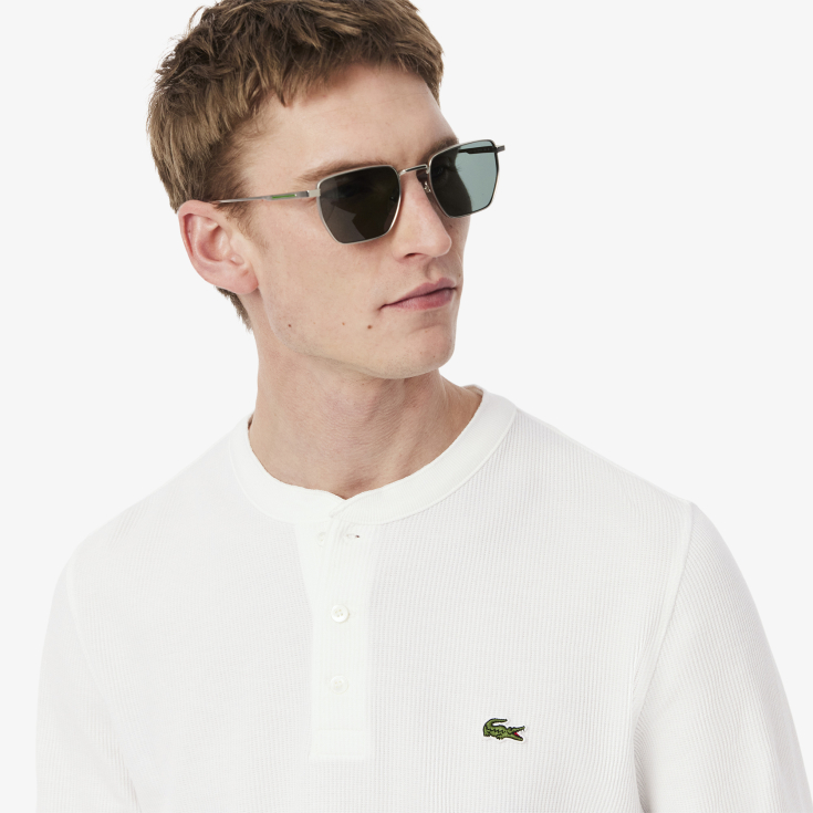Мужская футболка Lacoste из хлопка Мужская футболка Lacoste из хлопка