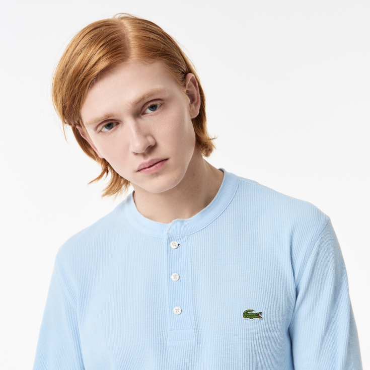 Мужская футболка Lacoste из хлопка Мужская футболка Lacoste из хлопка