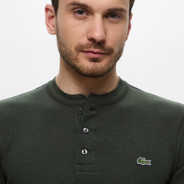 Мужская футболка Lacoste из хлопка Мужская футболка Lacoste из хлопка