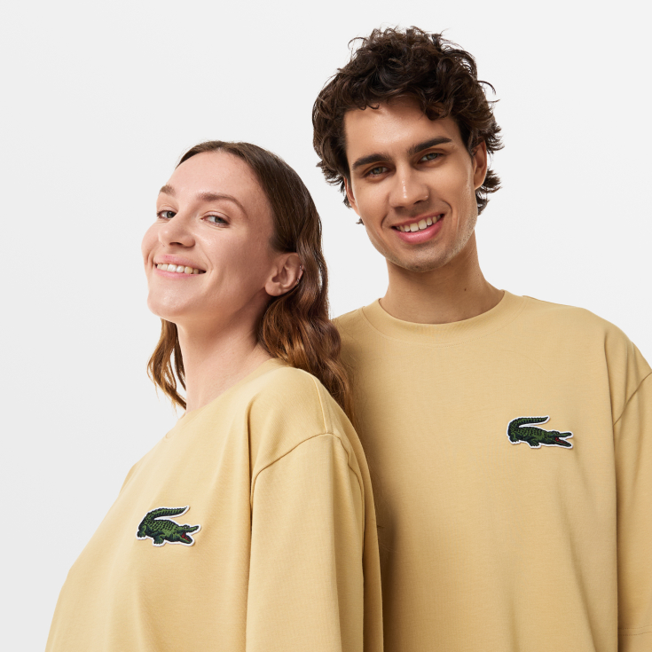 Футболка Lacoste OVERSIZED Unisex из органического хлопка Футболка Lacoste OVERSIZED Unisex из органического хлопка