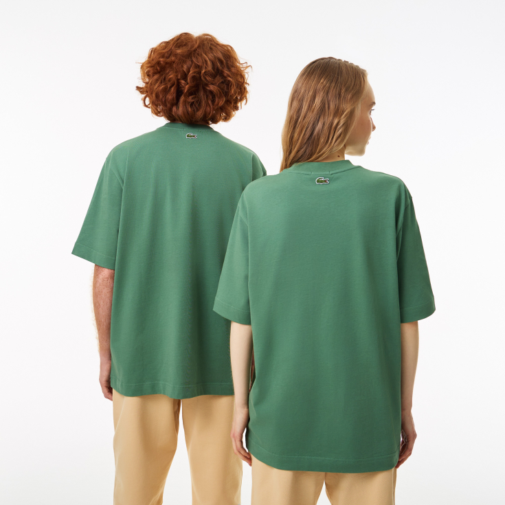 Футболка Lacoste OVERSIZED Unisex из органического хлопка Футболка Lacoste OVERSIZED Unisex из органического хлопка