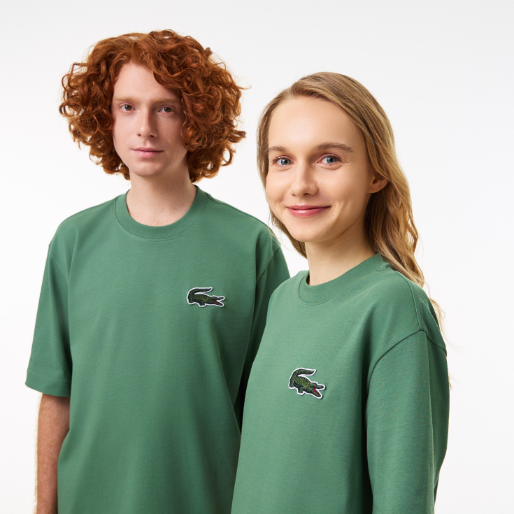 Футболка Lacoste OVERSIZED Unisex из органического хлопка Футболка Lacoste OVERSIZED Unisex из органического хлопка