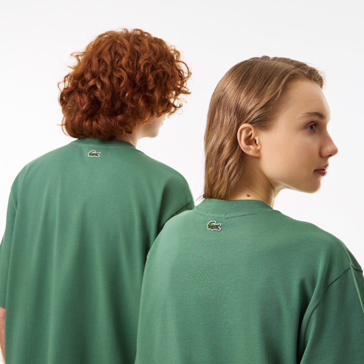 Футболка Lacoste OVERSIZED Unisex из органического хлопка Футболка Lacoste OVERSIZED Unisex из органического хлопка
