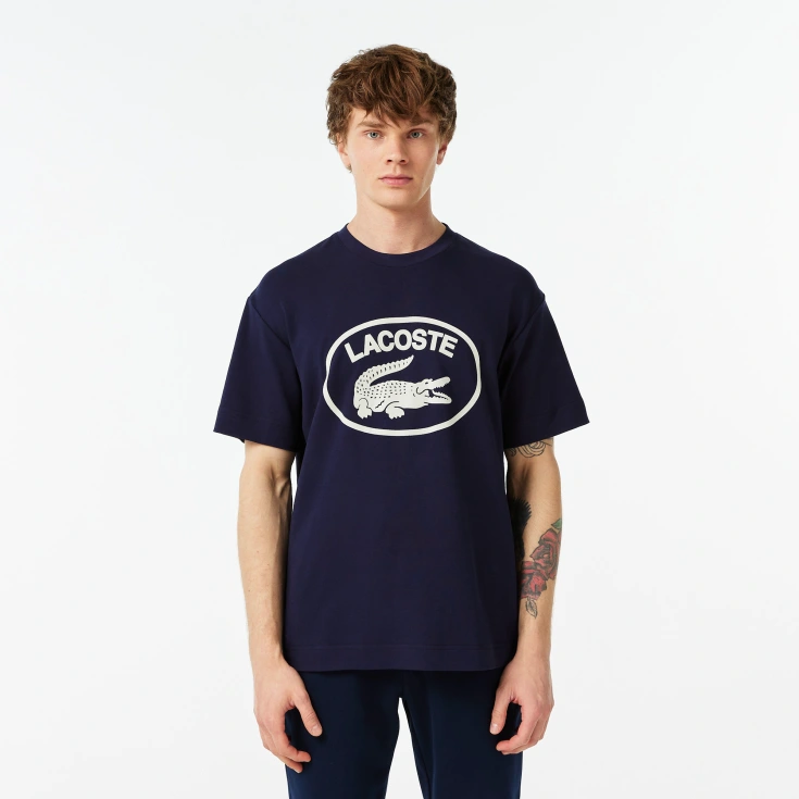 Мужская футболка Lacoste Loose Fit Мужская футболка Lacoste Loose Fit