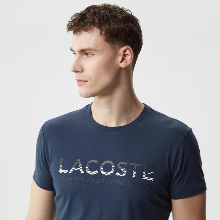 Мужская Футболка Lacoste Regular Fit Мужская Футболка Lacoste Regular Fit