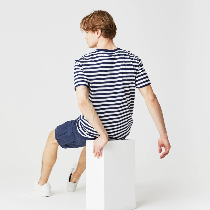 Мужская футболка Lacoste Slim Fit Мужская футболка Lacoste Slim Fit