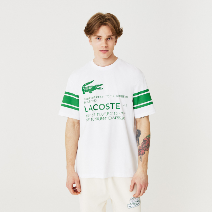 Футболка Lacoste Loose Fit Unisex Футболка Lacoste Loose Fit Unisex