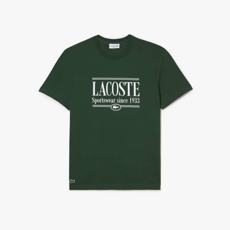 Мужская футболка Lacoste Regular Fit Мужская футболка Lacoste Regular Fit