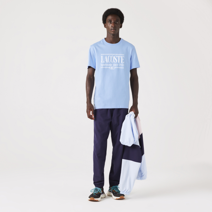 Мужская футболка Lacoste Regular Fit Мужская футболка Lacoste Regular Fit