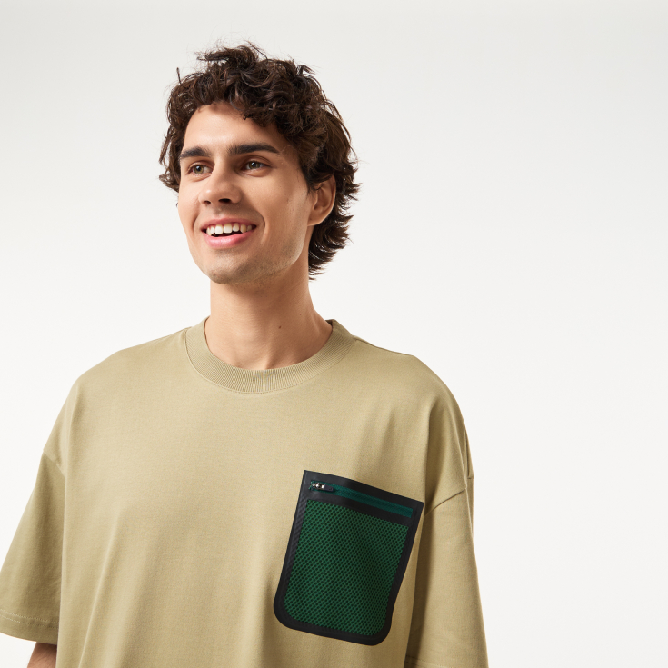 Мужская Футболка Lacoste Мужская Футболка Lacoste