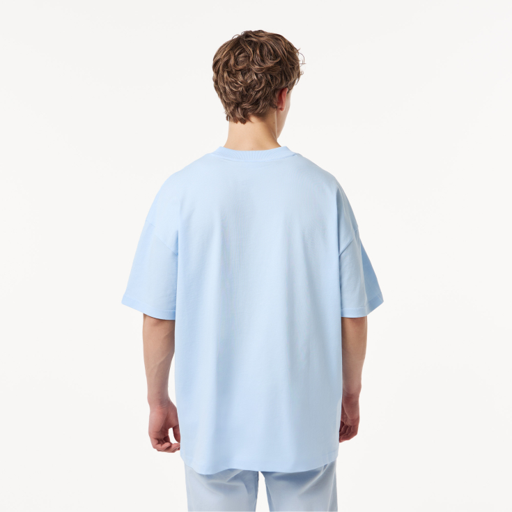 Мужская хлопковая Футболка Lacoste Мужская хлопковая Футболка Lacoste