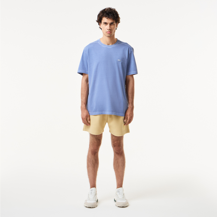 Мужская хлопковая футболка Lacoste Мужская хлопковая футболка Lacoste