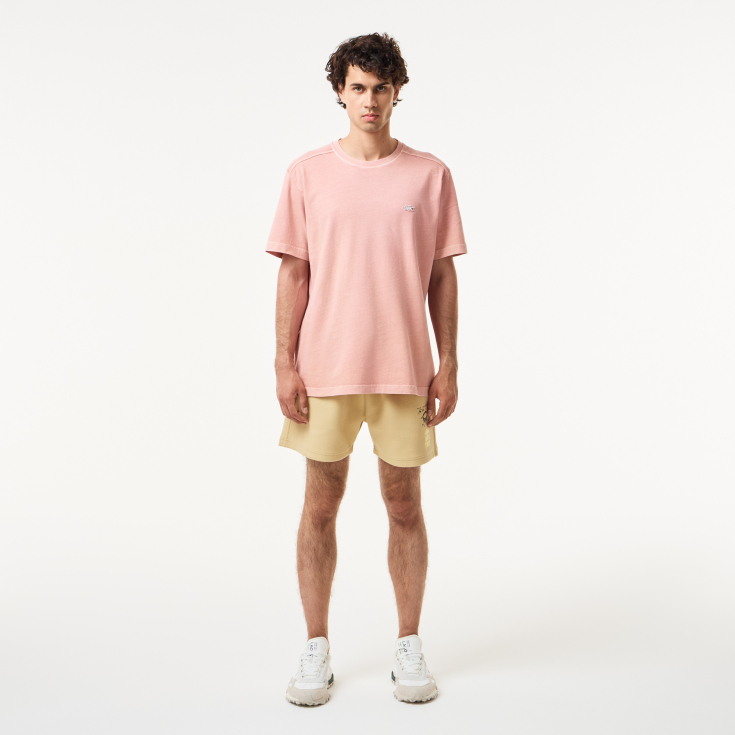 Мужская хлопковая футболка Lacoste Мужская хлопковая футболка Lacoste