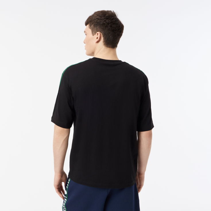 Мужская футболка Lacoste из хлопка Мужская футболка Lacoste из хлопка