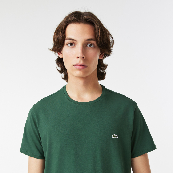 Мужская Футболка Lacoste Slim Fit Мужская Футболка Lacoste Slim Fit