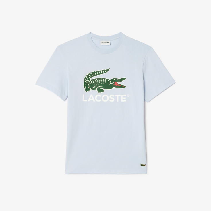 Мужская хлопковая футболка Lacoste Мужская хлопковая футболка Lacoste