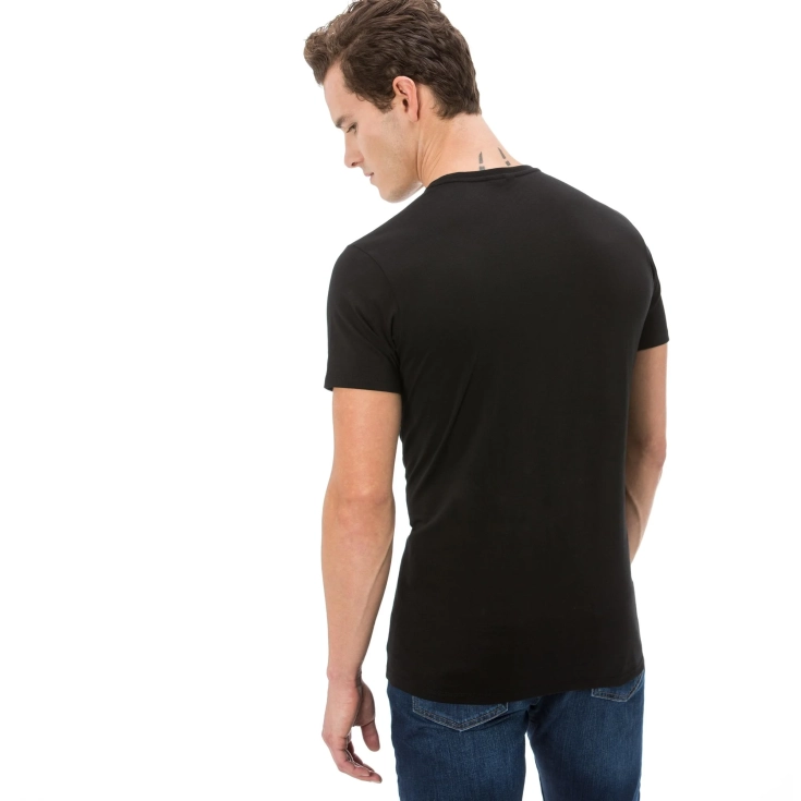 Мужская футболка Lacoste с круглым вырезом Мужская футболка Lacoste с круглым вырезом