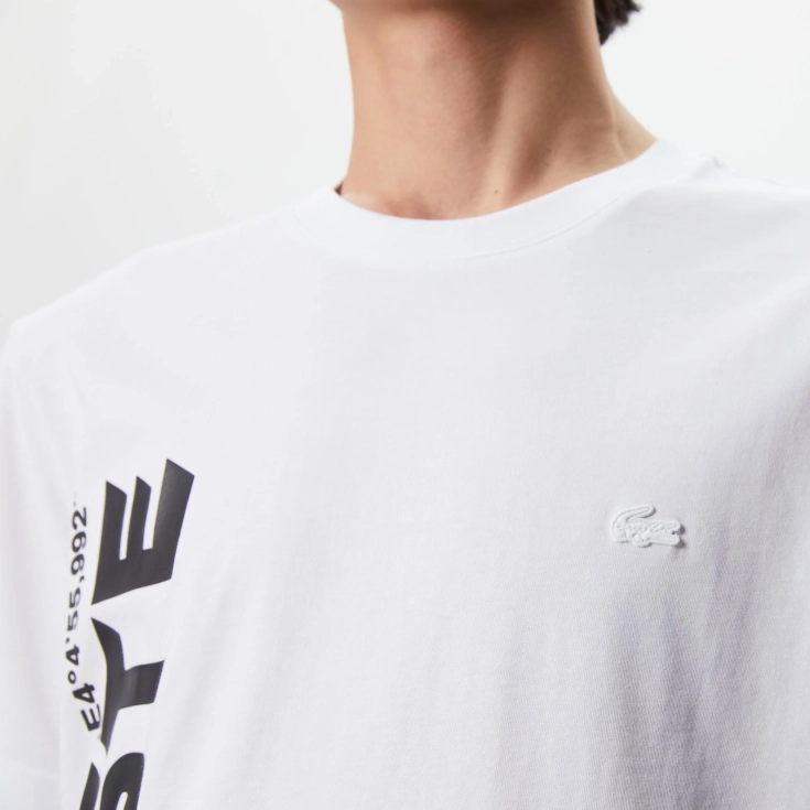 Мужская футболка Lacoste Relaxed Fit Мужская футболка Lacoste Relaxed Fit