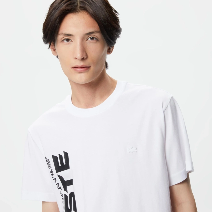 Мужская футболка Lacoste Relaxed Fit Мужская футболка Lacoste Relaxed Fit