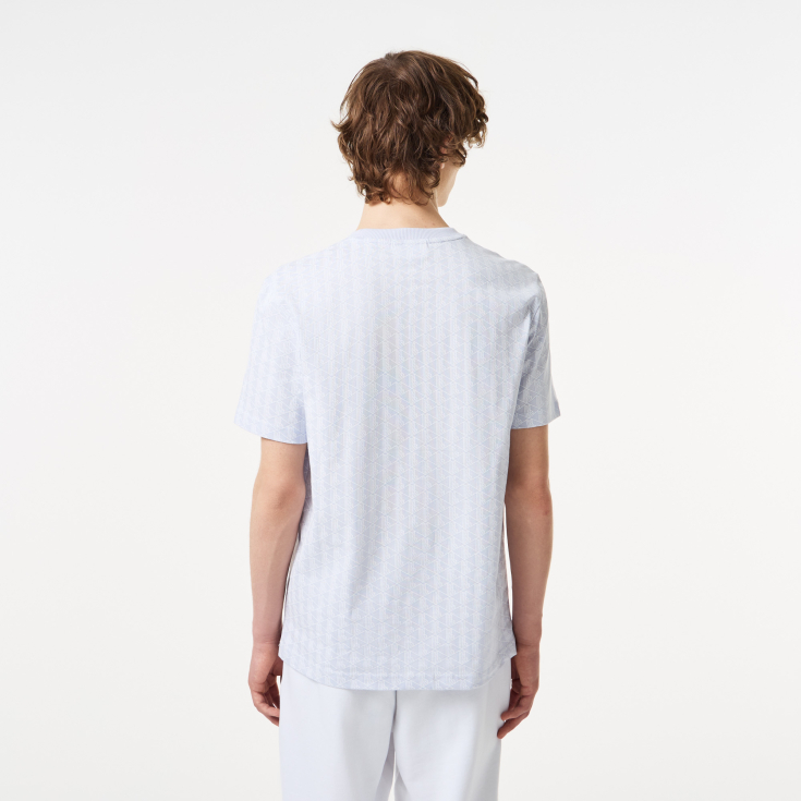 Мужская Футболка Lacoste из эластичного хлопка Мужская Футболка Lacoste из эластичного хлопка
