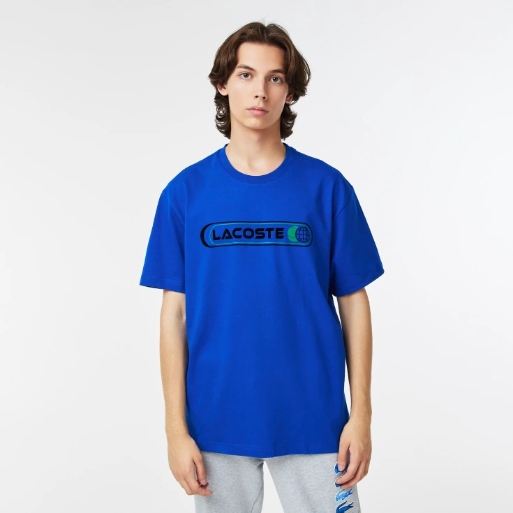 Мужская футболка Lacoste Relaxed Fit Мужская футболка Lacoste Relaxed Fit