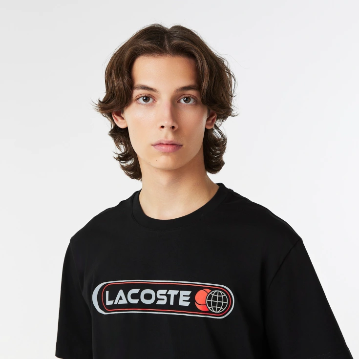 Мужская футболка Lacoste Relaxed Fit Мужская футболка Lacoste Relaxed Fit