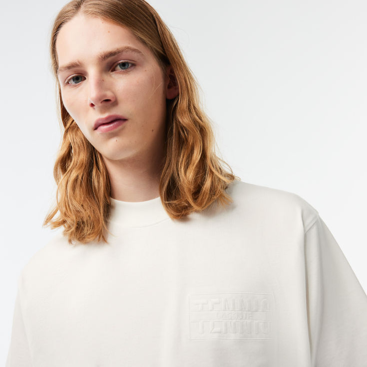 Мужская футболка Lacoste Loose Fit Мужская футболка Lacoste Loose Fit