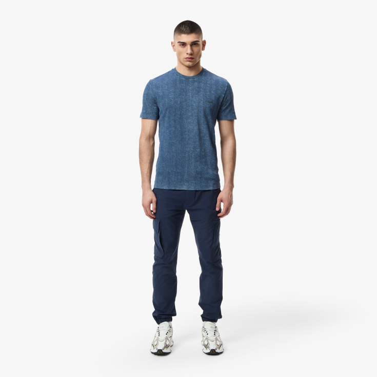 Мужская хлопковая футболка Lacoste REGULAR FIT Мужская хлопковая футболка Lacoste REGULAR FIT