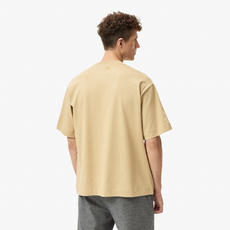 Мужская футболка Lacoste OVERSIZE FIT из органического хлопка Мужская футболка Lacoste OVERSIZE FIT из органического хлопка