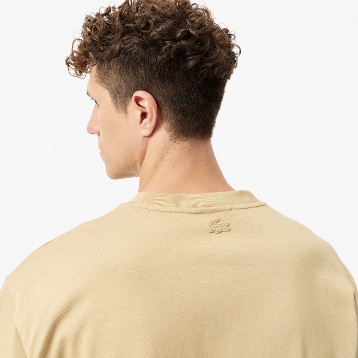 Мужская футболка Lacoste OVERSIZE FIT из органического хлопка Мужская футболка Lacoste OVERSIZE FIT из органического хлопка