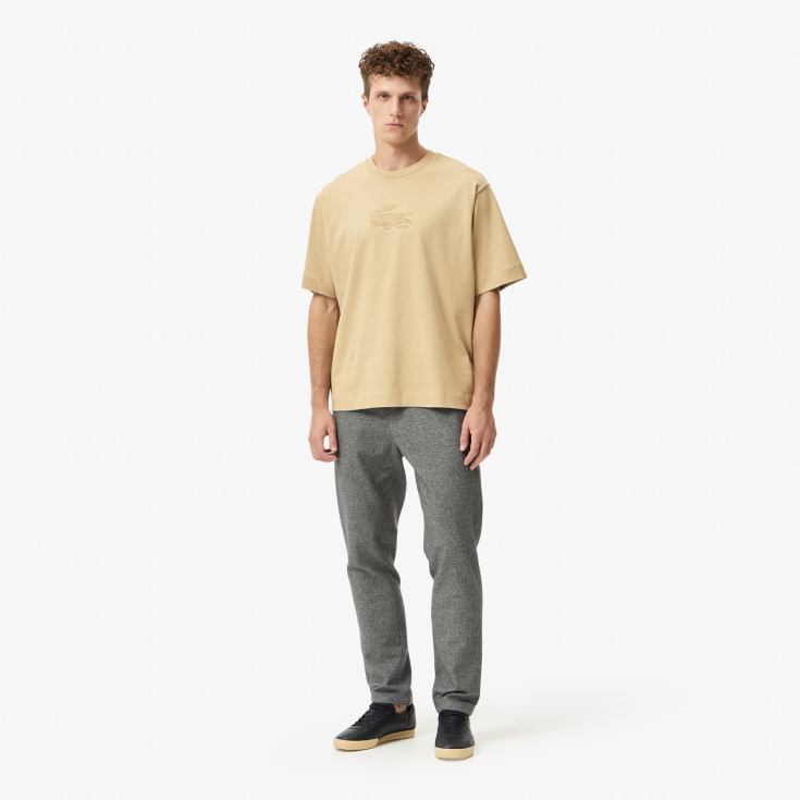 Мужская футболка Lacoste OVERSIZE FIT из органического хлопка Мужская футболка Lacoste OVERSIZE FIT из органического хлопка