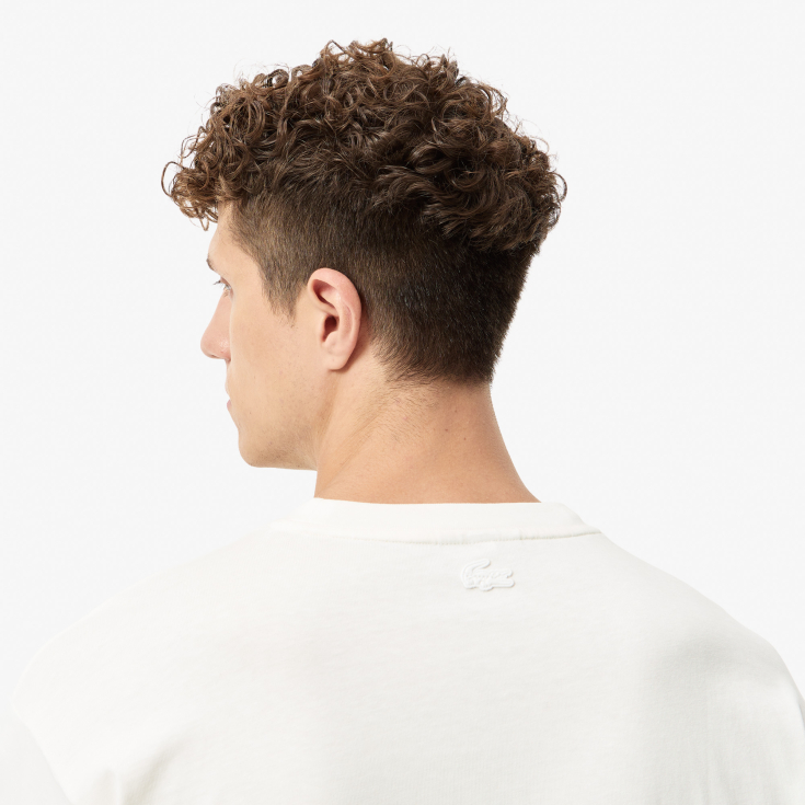 Мужская футболка Lacoste OVERSIZE FIT из органического хлопка Мужская футболка Lacoste OVERSIZE FIT из органического хлопка