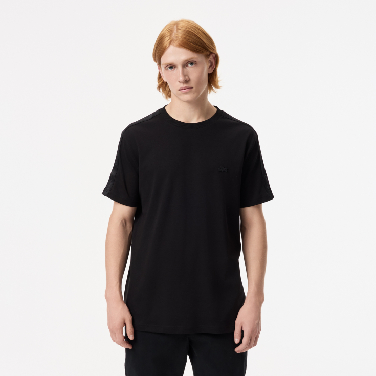 Мужская футболка Lacoste из хлопка Мужская футболка Lacoste из хлопка