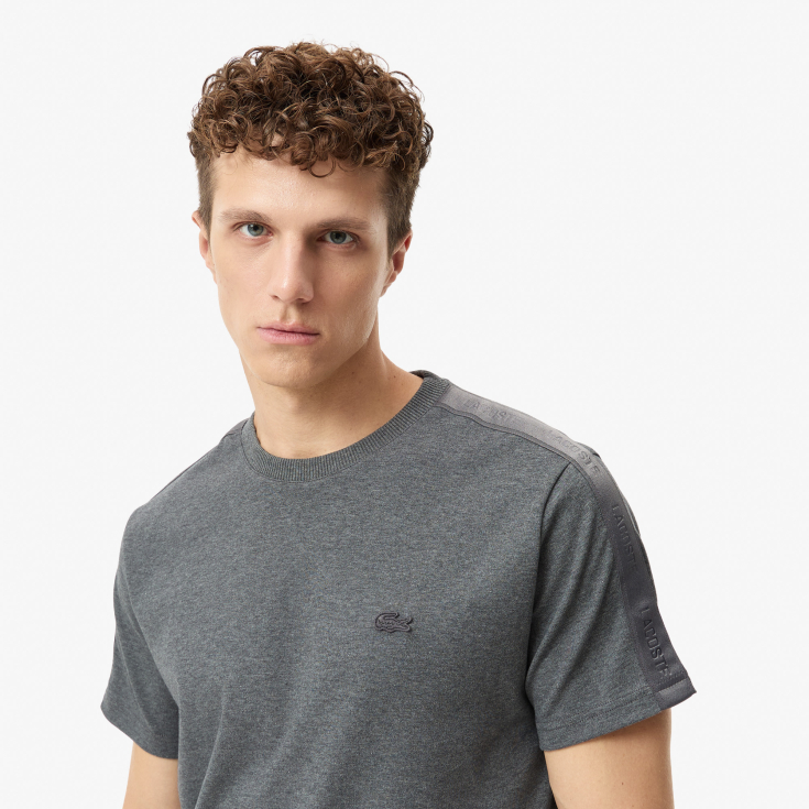 Мужская футболка Lacoste из хлопка Мужская футболка Lacoste из хлопка