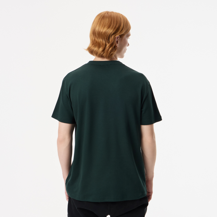 Мужская футболка Lacoste из хлопка Мужская футболка Lacoste из хлопка