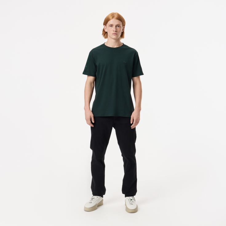 Мужская футболка Lacoste из хлопка Мужская футболка Lacoste из хлопка