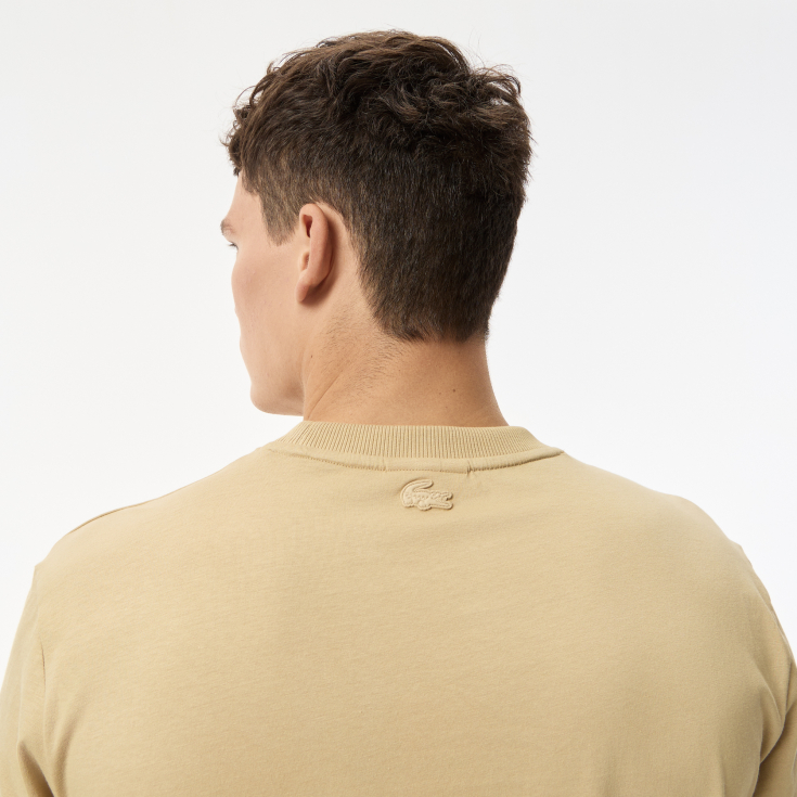 Мужская хлопковая футболка Lacoste REGULAR FIT Мужская хлопковая футболка Lacoste REGULAR FIT