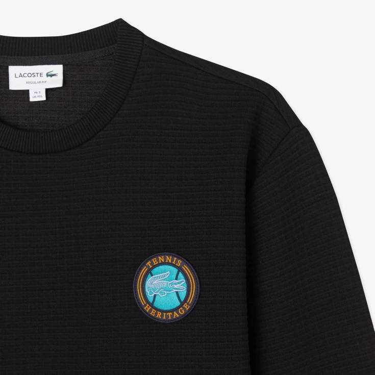 Мужской лонгслив Lacoste Tennis Heritage Regular Fit Мужской лонгслив Lacoste Tennis Heritage Regular Fit