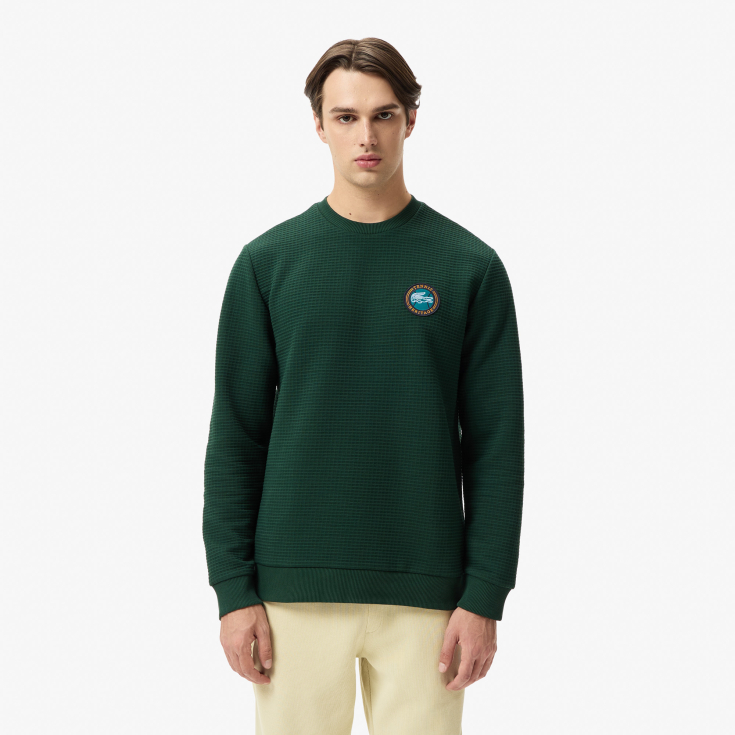 Мужской лонгслив Lacoste Tennis Heritage Regular Fit Мужской лонгслив Lacoste Tennis Heritage Regular Fit