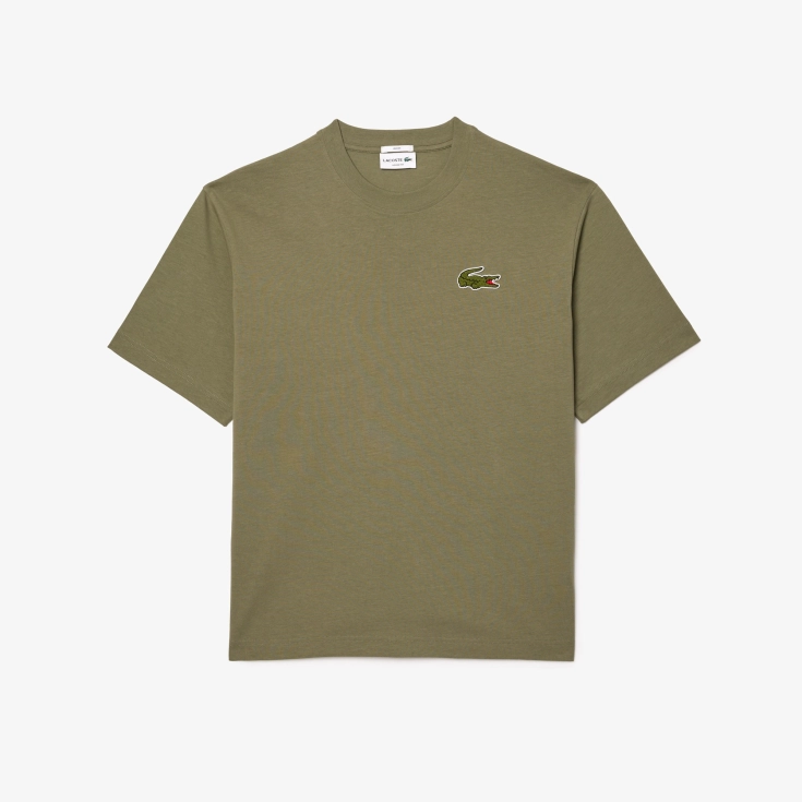 Футболка Lacoste Unisex из плотного хлопка Футболка Lacoste Unisex из плотного хлопка