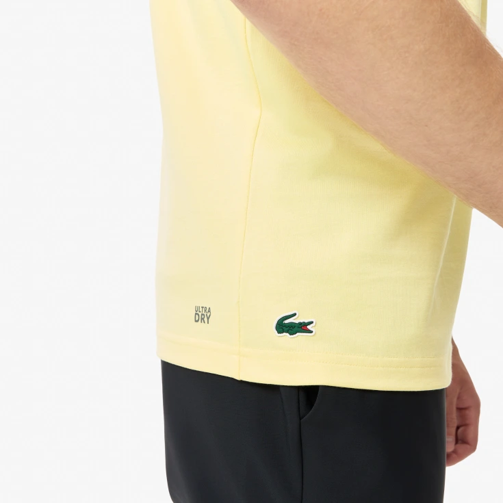 Мужская хлопковая футболка Lacoste Мужская хлопковая футболка Lacoste