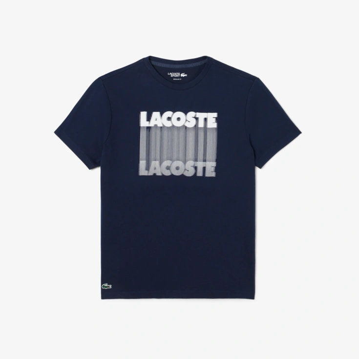 Мужская хлопковая футболка Lacoste Мужская хлопковая футболка Lacoste